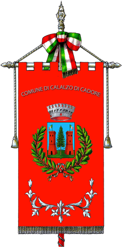 Fișier:Calalzo di Cadore-Gonfalone.png