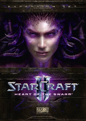 Fișier:SC2 Heart of the Swarm cover.jpg