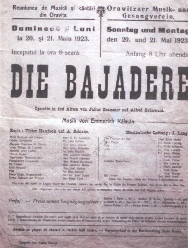 Fișier:Afiș pentru spectacolul de operetă „Die Bajadere” pe muzica lui Emmerich Kalman (Documente) 2220 04.04.2014 Fond 59F3250FE2594072873751E041996694.jpg