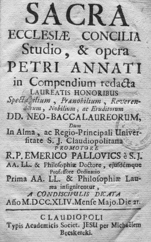 Fișier:Sacra Ecclesiae Concilia studio et opera Petri Annati (Carte veche și manuscris) 2818 28.11.2014 Tezaur B8C3B3D2F9694ACC8E5E7F70E0A34CDF.jpg