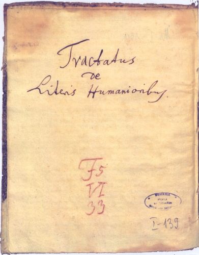 Fișier:Tractatus de litteris humanioribus (Carte veche și manuscris) 2513 15.12.2009 Tezaur 8C4F3D5F86CB46658218E2F832DD0875.jpg