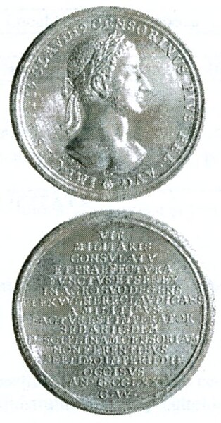 Fișier:Medalie dedicată uzurpatorului Claudius Censorinus (Medalistică) 2158 23.03.2007 Tezaur 7ECE33D682B6468580F04F4F9096DD55.jpg