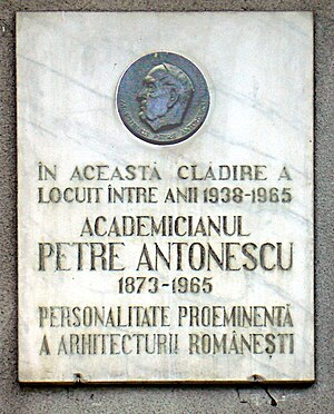 Petre Antonescu: Biografie, Opera, Clădiri