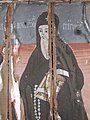 Sfântul Grigorie - pictură pe tavanul pronaosului