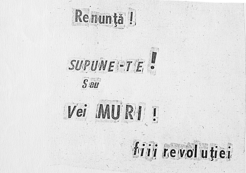 Fișier:Amenintare din partea Securitatii. 1988.jpg