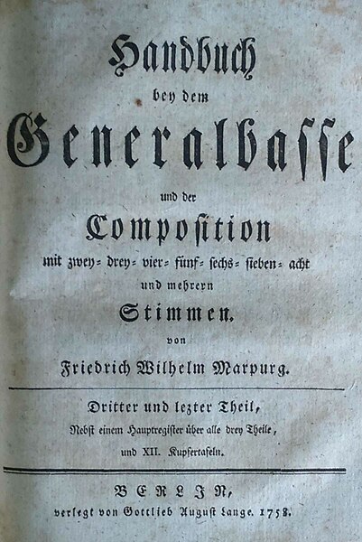 Fișier:Handbuch bey dem Generalbasse und der Composition (Carte veche și manuscris) 2745 17.03.2021 Tezaur B6E9C0B1046041C292858AB636A30472.jpg