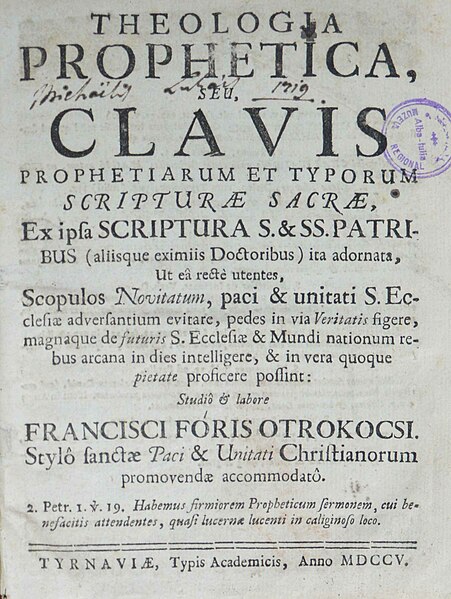 Fișier:Theologia prophetica, seu, Clavis prophetiarum et typorum Scripturae Sacrae (Carte veche și manuscris) 3173 10.12.2019 Fond 168FFDBDB8824DA7A865A6BB12586447.jpg