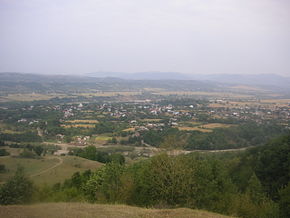 Vedere panoramică a satului Drajna de Jos