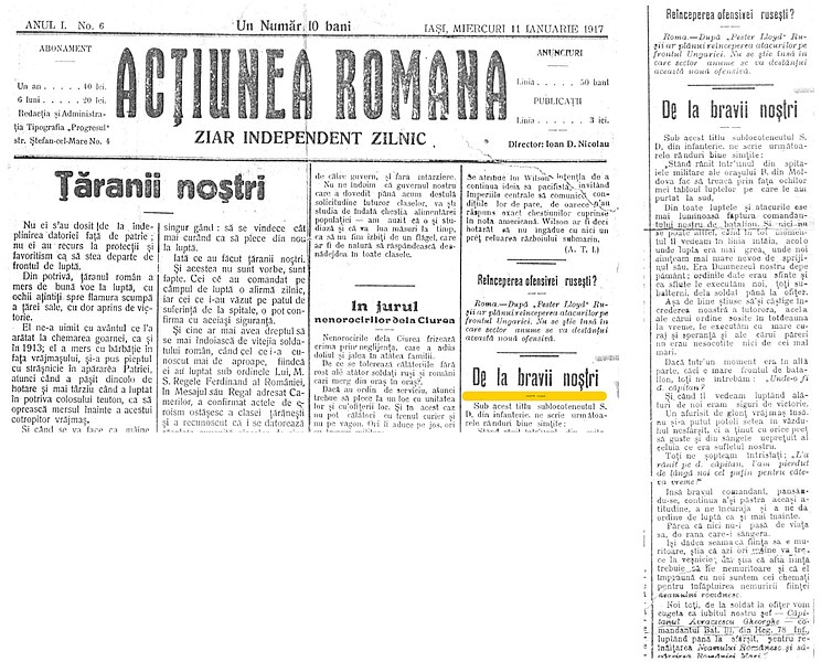 Fișier:Actiunea-Romana-1917.jpg