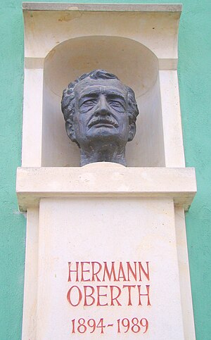 Hermann Oberth: Biografie, Lucrări, Cinstirea memoriei lui Hermann Oberth