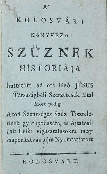 Fișier:A Kolozsvári könyvező Szüznek historiája (Carte veche și manuscris) 2442 17.05.2019 Fond 05BB2F5F8F214A7B846E6FDC2EF34AF3.jpg