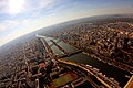 Vedere panoramică din Turnul Eiffel