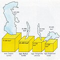 Rapporte volume grannèzze de le granne laghe