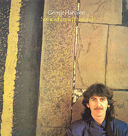 Portada de En algún lugar de Inglaterra de George Harrison (1981)