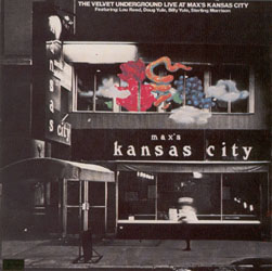 Portada del álbum de The Velvet Underground "Live at Max's Kansas City" (1972)