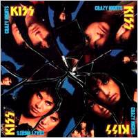 Couverture de l'album Kiss "Crazy Nights" (1987)