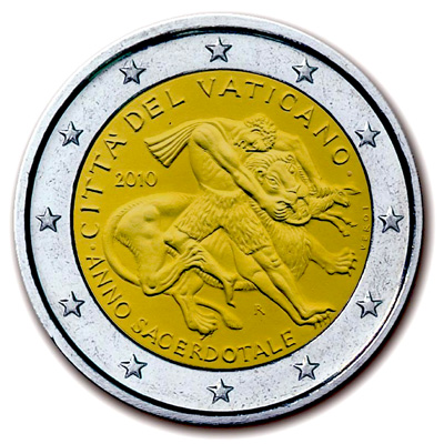 Файл:€2 Commemorative coin Vatican 2010.jpg