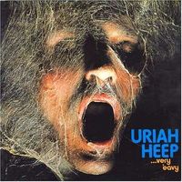 Kansi Uriah Heepin Very 'eavy... Very 'umble albumilta (1970)