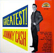 De cover van Johnny Cash's Greatest!  (1959)