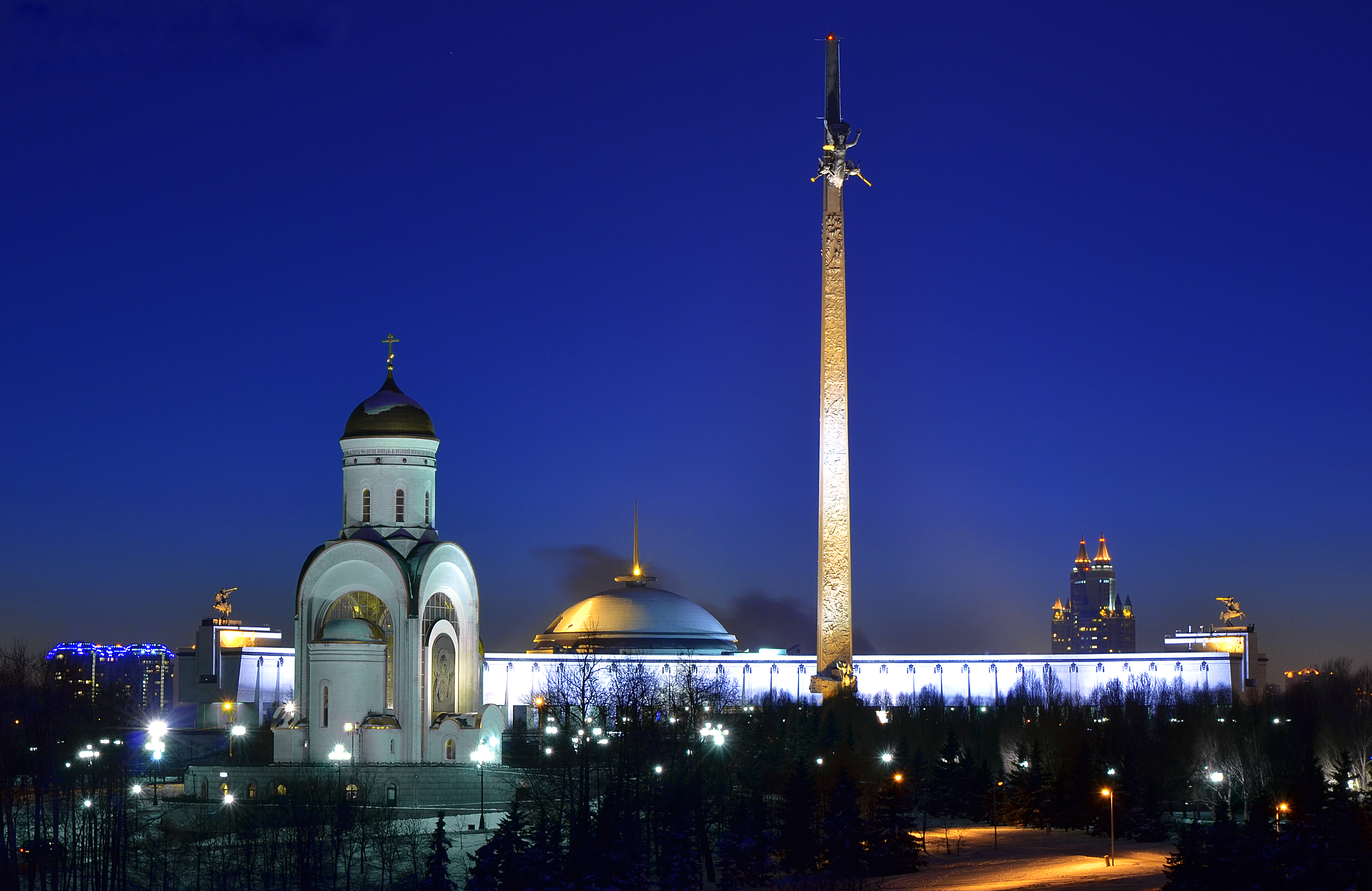 Поклонной горе в москве