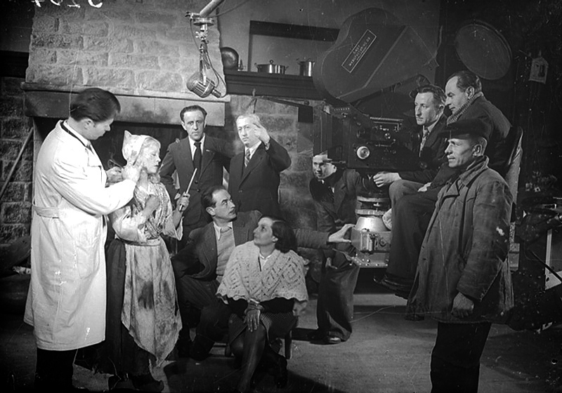 Файл:Съёмки фильма "Золушка" 1947.jpg