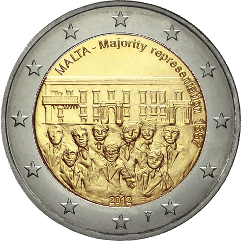 Файл:€2 Commemorative coin Malta 2012.jpg