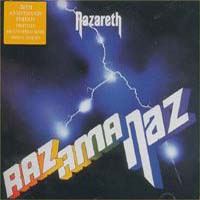 Обложка альбома Nazareth «RazAmaNaz» (1973)