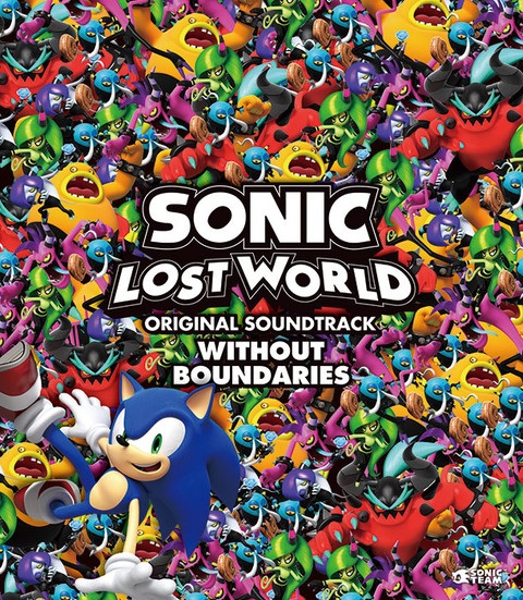 Обложка музыкального альбома Sonic Lost World Original Soundtrack: Without Boundaries