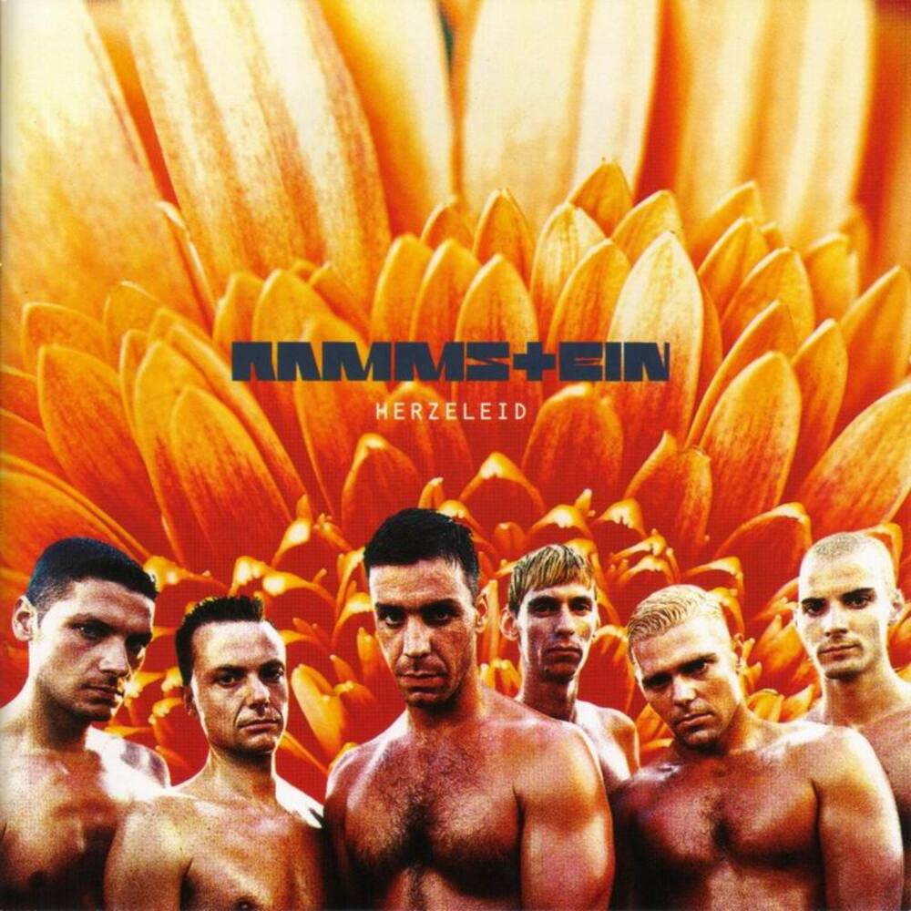 Обложка альбома Rammstein «Herzeleid» (1995)