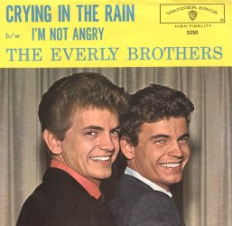 Обложка сингла The Everly Brothers «Crying in the Rain» (1962)