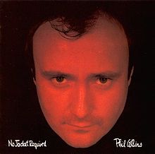 Phil Collins albumhoes "No Jacket Required" (1985)