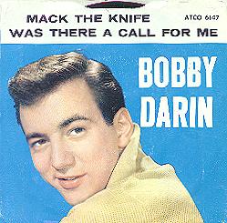 Bobby Darin „Mack The Knife” című kislemezének borítója (1959)
