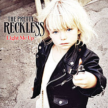 Обложка альбома The Pretty Reckless «Light Me Up» (2010)