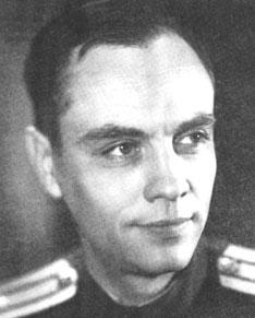 Alexander Boldyrev in 1942 tijdens zijn dienst in de Baltische Vloot