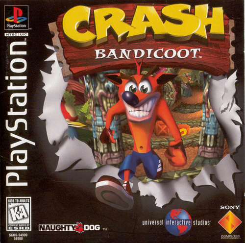 Файл:Crash Bandicoot front NTSC cover.png