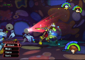 Файл:Kingdom Hearts Battle Screenshot.png