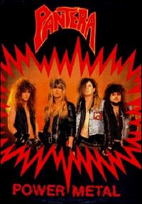 Обложка альбома Pantera «Power Metal» (1988)
