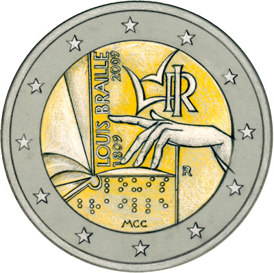 Файл:€2 commemorative coin Italy 2009.jpg