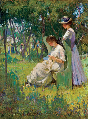 Файл:Mary Bradish Titcomb-Two Girls, Old Lyme.jpg