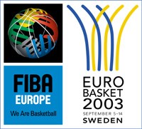 Официальный логотип Евробаскета 2003