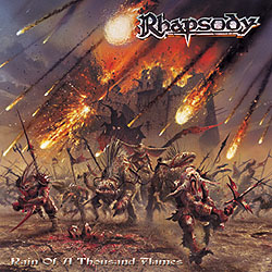 Portada del álbum Rhapsody "Rain of a Thousand Flames" (2001)