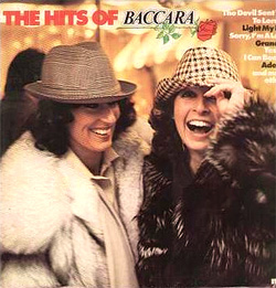 Обложка альбома Baccara «The Hits of Baccara» (1978)