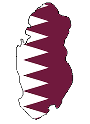 Файл:Qatar map flag.png