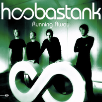 Обложка сингла Hoobastank «Running Away» (2002)