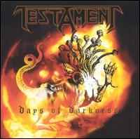 Обложка альбома Testament «Days of Darkness» (2004)