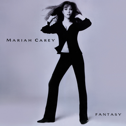 Portada del sencillo "Fantasy" de Mariah Carey (1995)