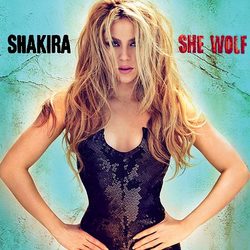 Обложка альбома Шакиры «She Wolf» (2009)