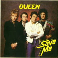 Cover van de Queen-single "Save Me" (1980)