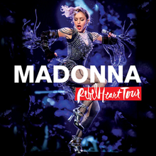 Обложка альбома Мадонны «Rebel Heart Tour» (2017)