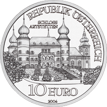 Файл:2004 Austria 10 Euro The Castle of Artstetten front.jpg